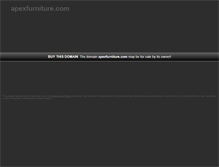 Tablet Screenshot of apexfurniture.com